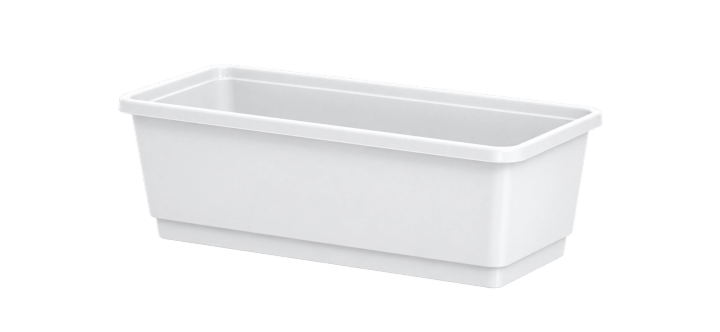 Jardinera Rocío - 45 cm, blanco