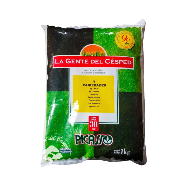 Semillas de césped Picasso 7 variedades 1 kg