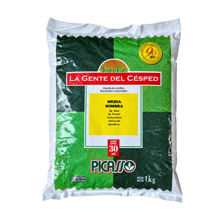 Semillas de césped Picasso Media Sombra 1 kg