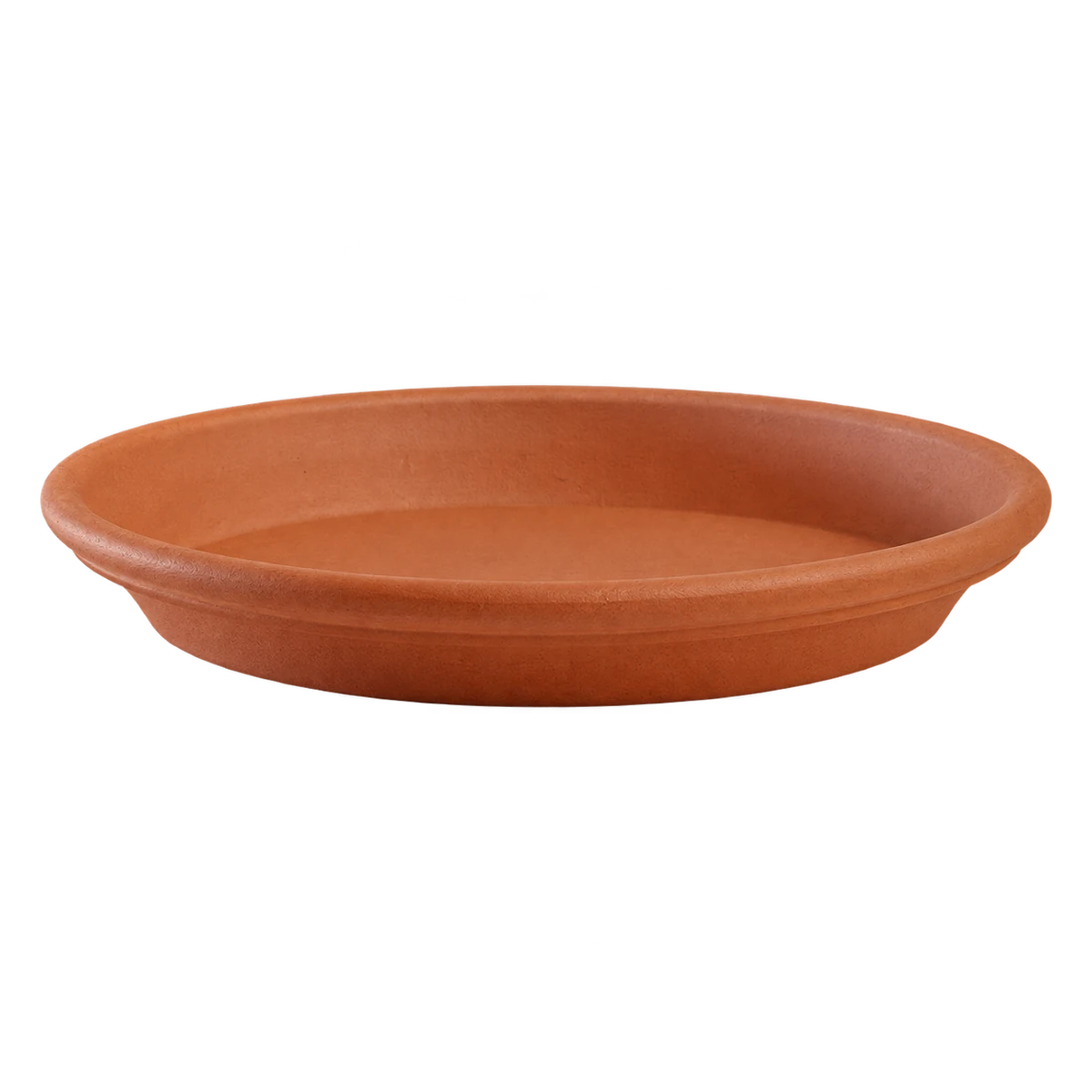 Plato Blum de terracota — imagen de referencia