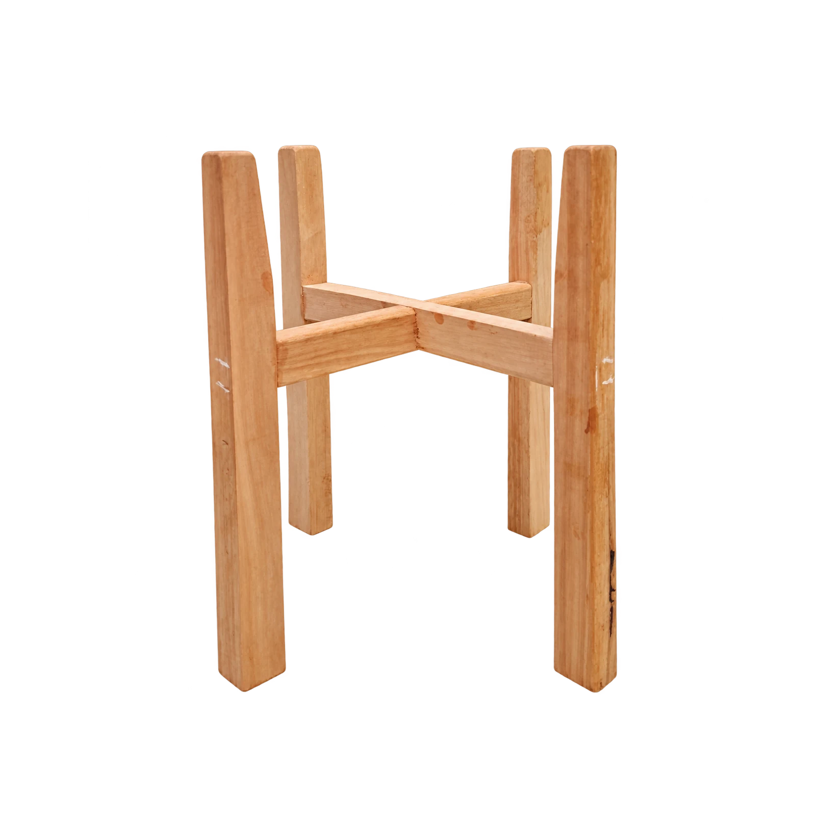 Pie nórdico de madera — altura 30 cm para M27