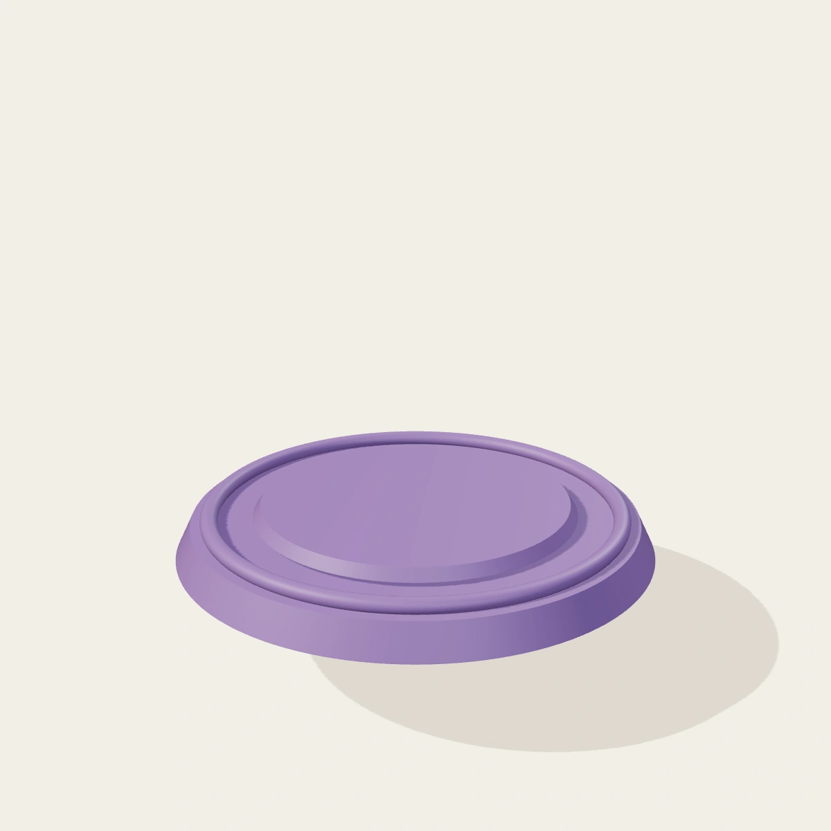 Ta Plastic - Plato Redondo Violeta