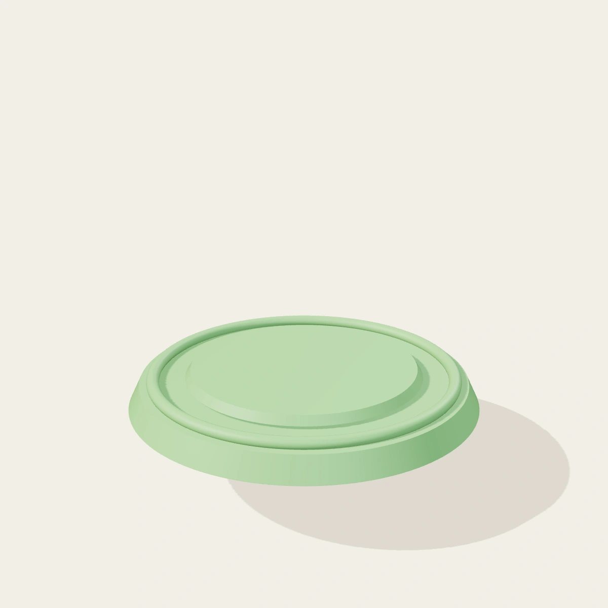 Ta Plastic - Plato Redondo Verde Claro
