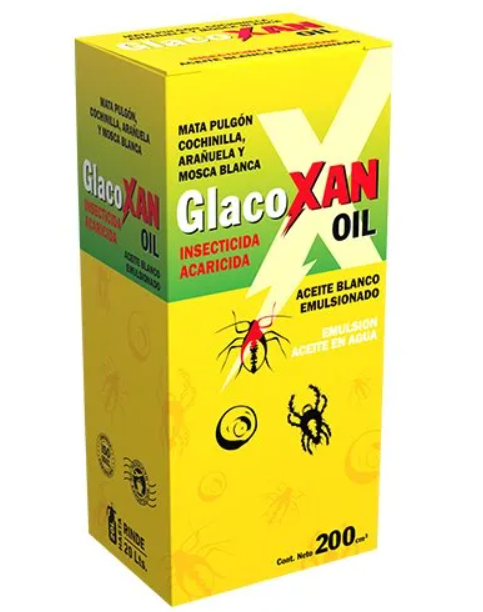 GlacoXAN OIL 200 cc - imagen oficial de producto en Vivero Los Cocos