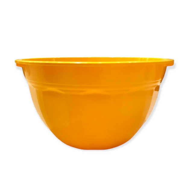 Maceta Plástica Rocío 21 cm. Color: Amarillo en Vivero Los Cocos