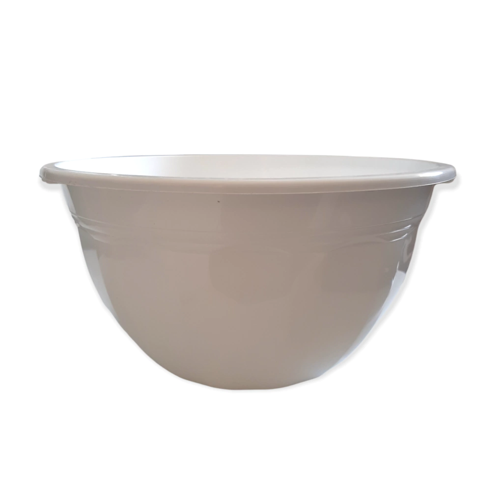 Maceta Plástica Rocío 21 cm. Color: Blanco en Vivero Los Cocos