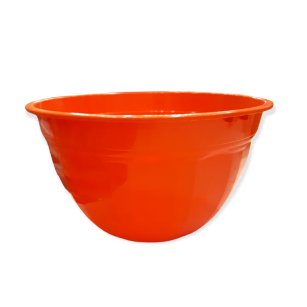 Maceta Plástica Rocío 18 cm. Color: Naranja
