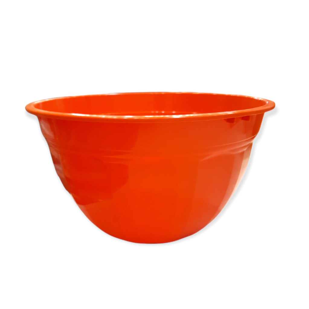 Maceta Plástica Rocío 18 cm. Color: Naranja en Vivero Los Cocos