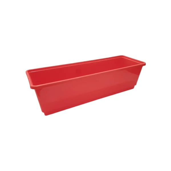 Maceta Plástica Rocío 35 cm. Color: Rojo