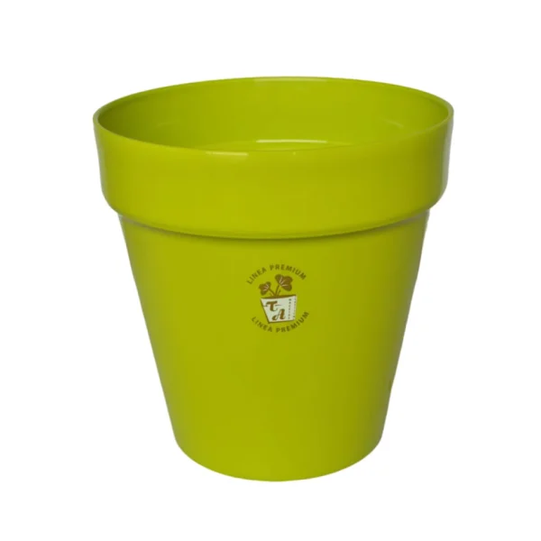 Maceta Plástica Rocío 12 cm. Color: Verde Claro