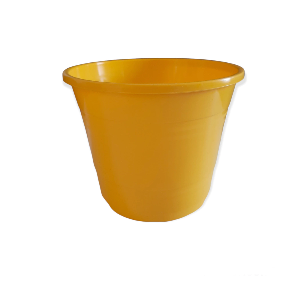 Maceta Plástica Rocío 10 cm. Color: Amarillo en Vivero Los Cocos