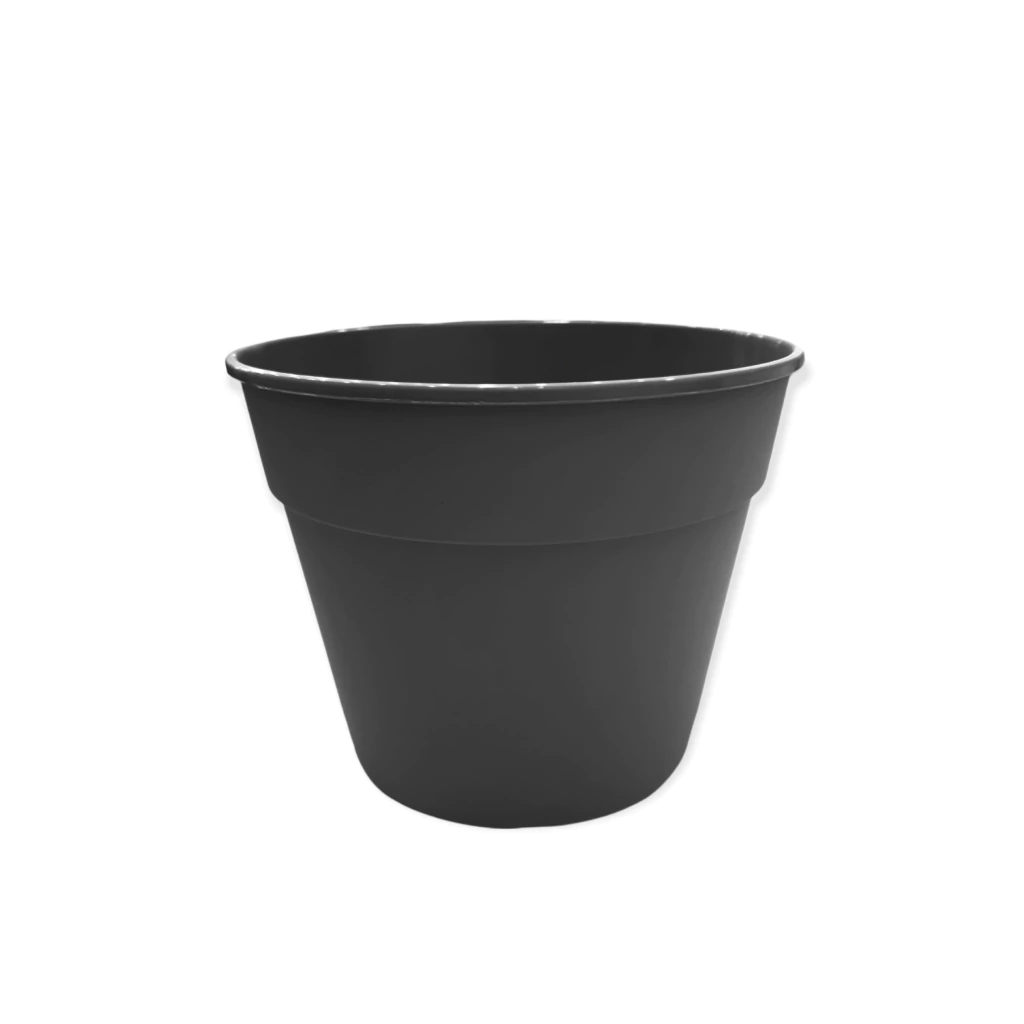 Maceta Plástica Rocío 40 cm. Color: Negro en Vivero Los Cocos