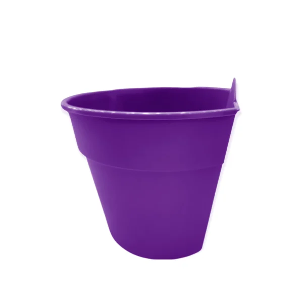 Maceta Plástica Rocío 22 cm. Color: Violeta