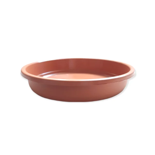 Ta Plastic - Plato Redondo Marron Claro