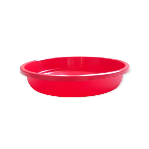 Ta Plastic - Plato Redondo Rojo