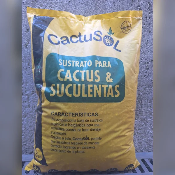 Sustrato para cactus y suculentas 3 litros