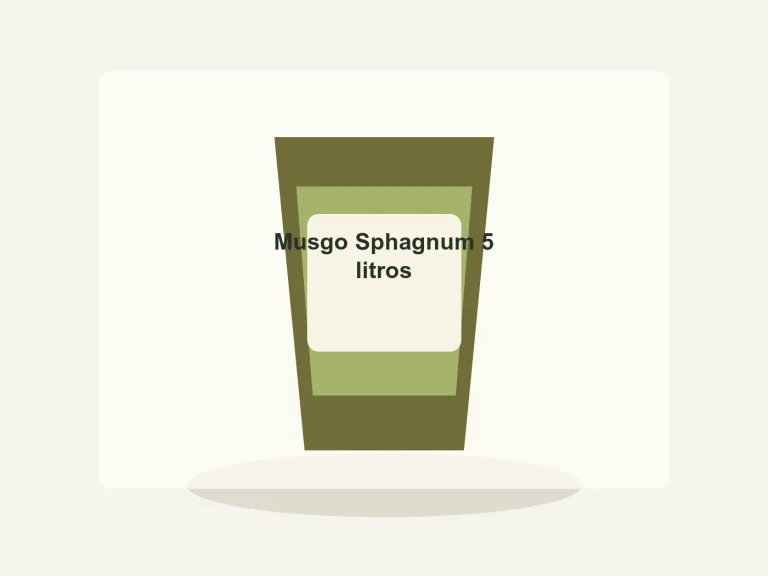 Musgo Sphagnum 5 litros