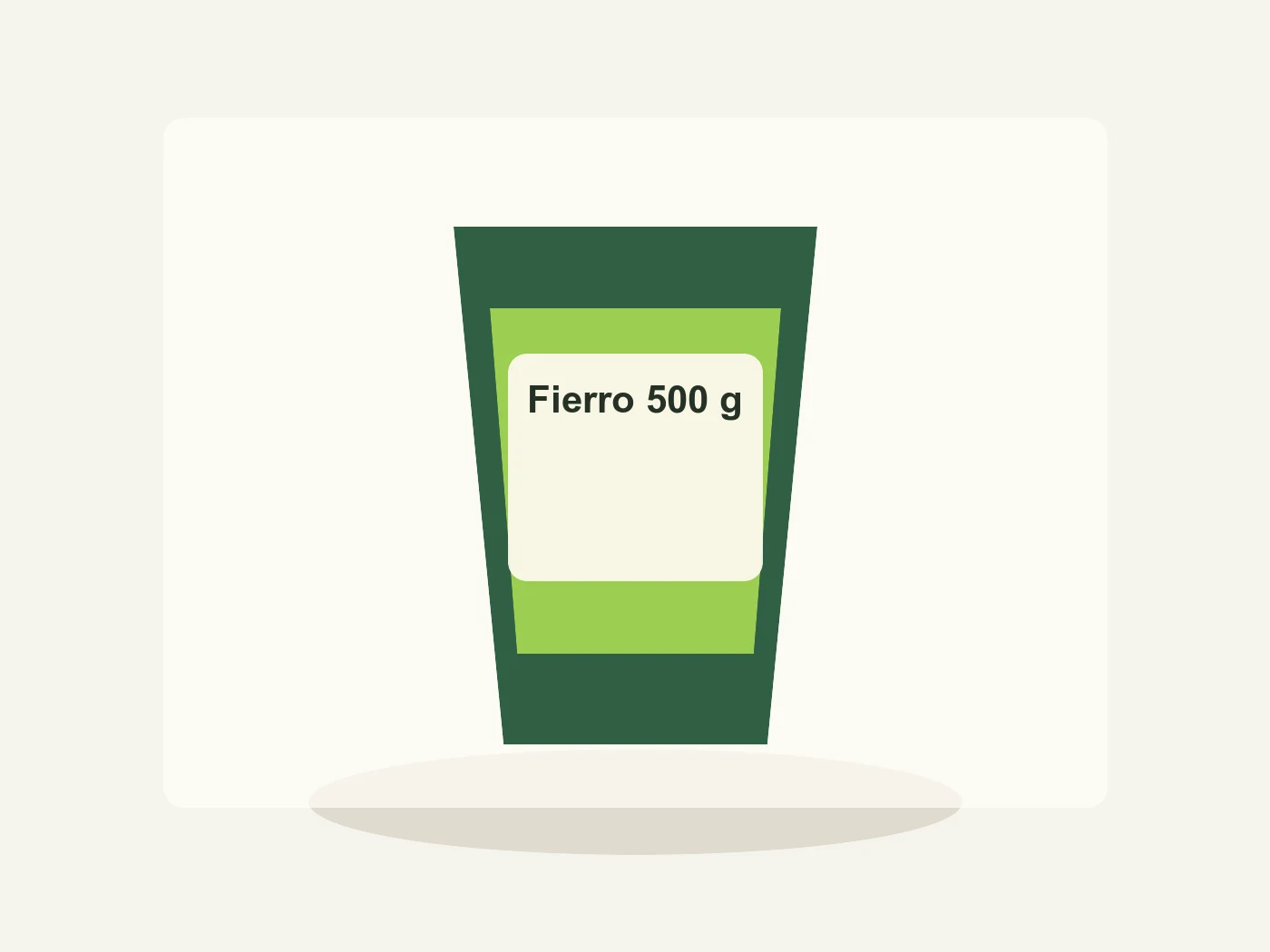 Fierro 500 g en Vivero Los Cocos