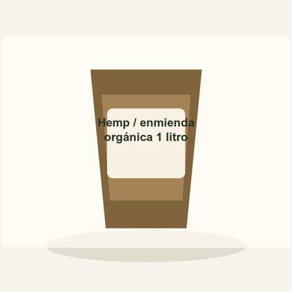 Hemp / enmienda orgánica 1 litro
