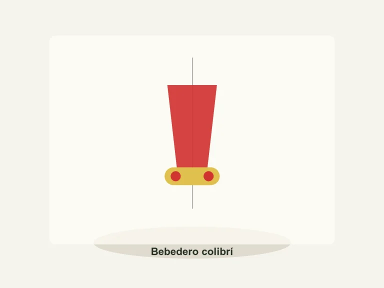Bebedero colibrí