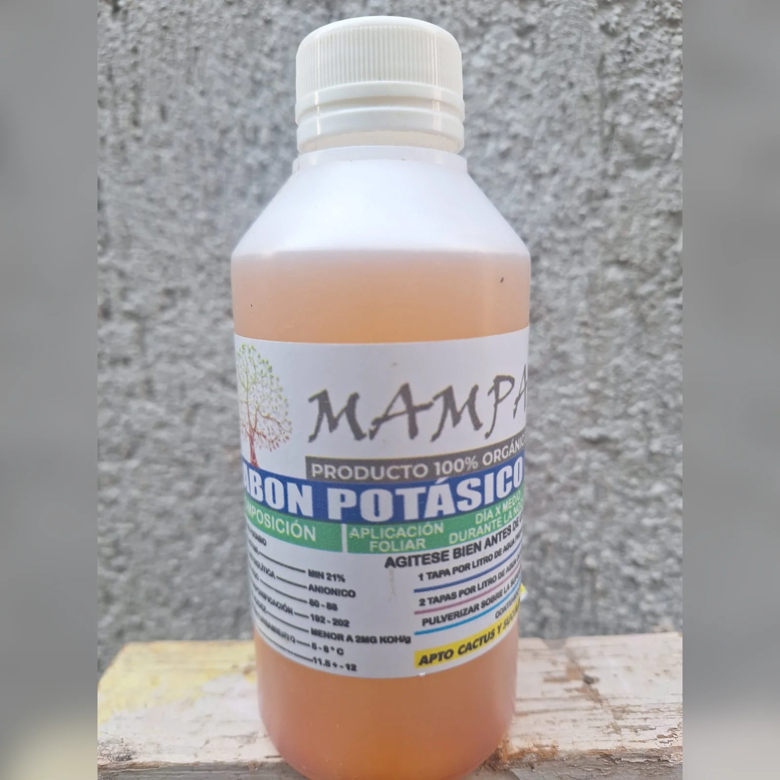 Imagen de jabón potásico en envase de 250 ml