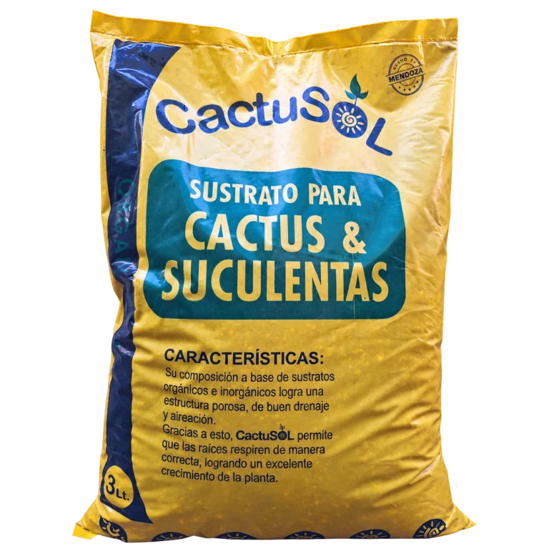 Sustrato para cactus y suculentas 3 litros