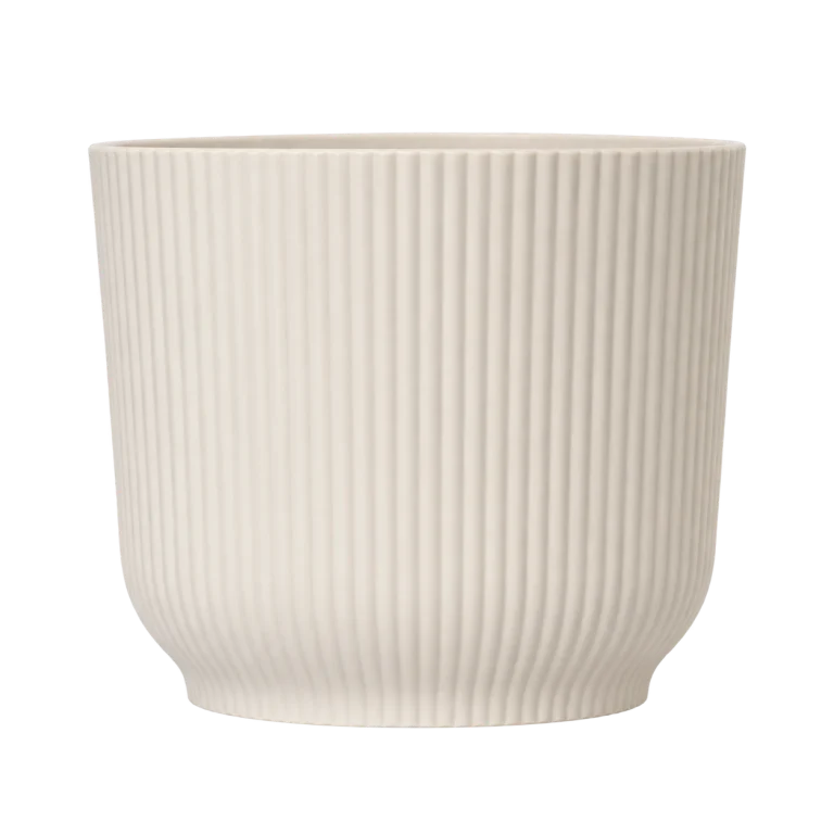 Maceta Milán - 20 cm, blanco